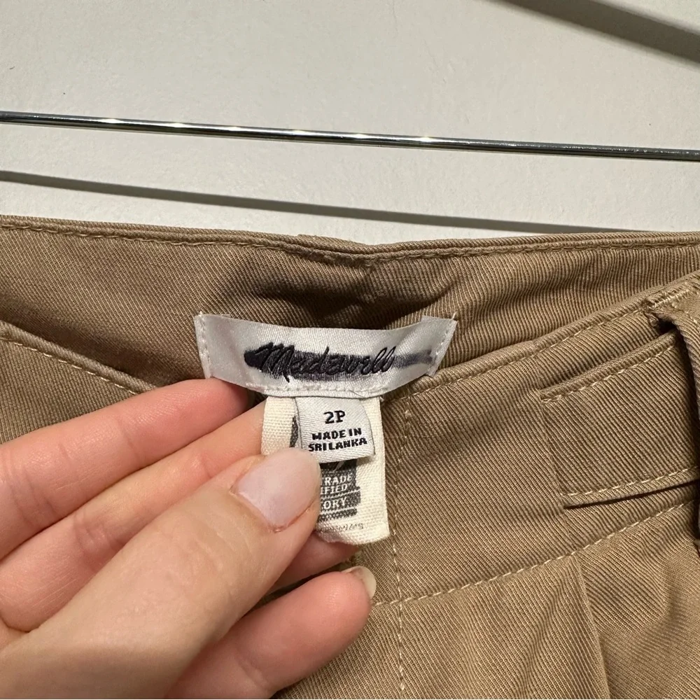 Madewell The Harlow Wide Leg Pant Acorn 2 Petite - Picture 7 of 11